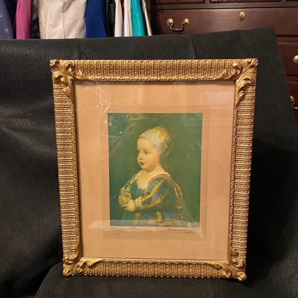 Antique Picture,Baby Stuart - Picture 12 of 14